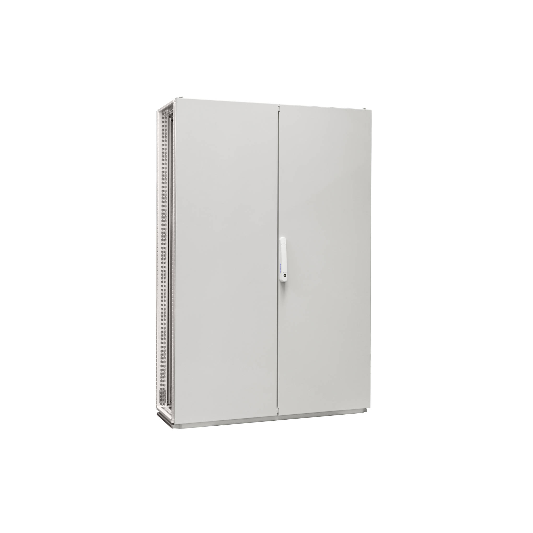AC181252 Sorolható elosztó 1800x1200x500mm szerelőlappal, 2 ajtós, IP55 RAL7035