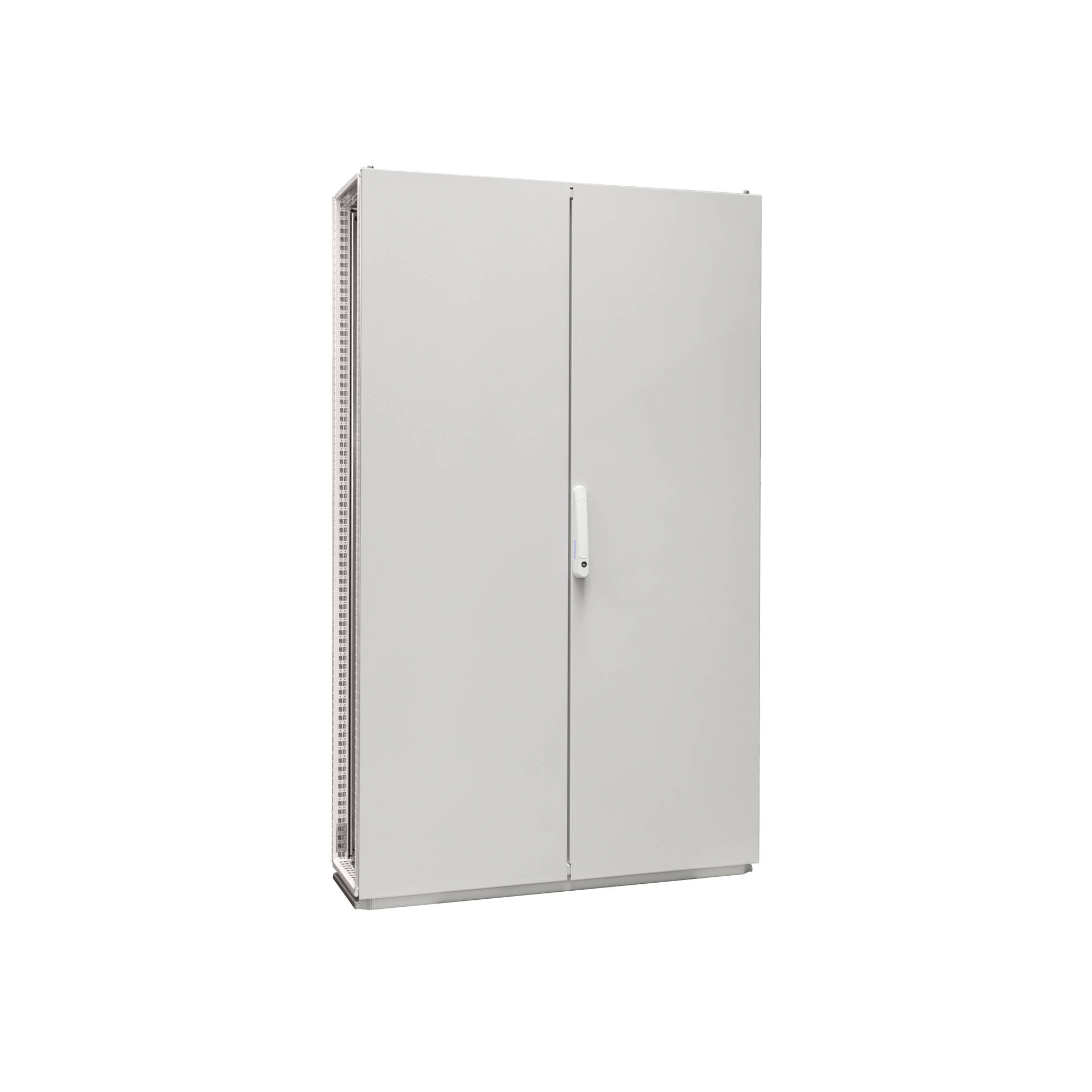 AS201242-5 sorolható elosztó szerelőlappal, 2 ajtós 2000x1200x400mm IP55 RAL7035