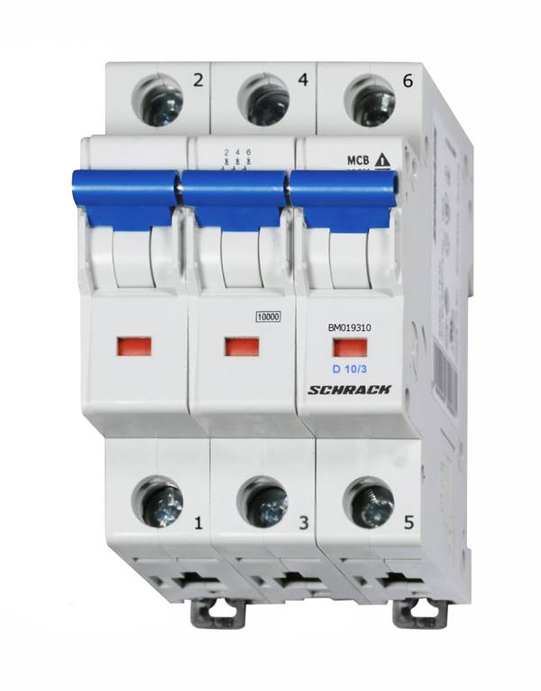 BM019310 Kismegszakító 3P D 10A 10kA