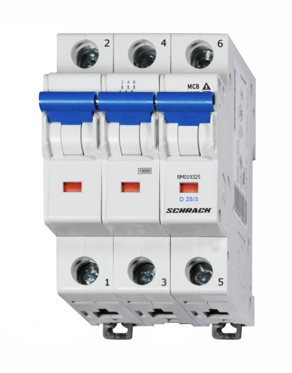 BM019325 Kismegszakító 3P D 25A 10kA