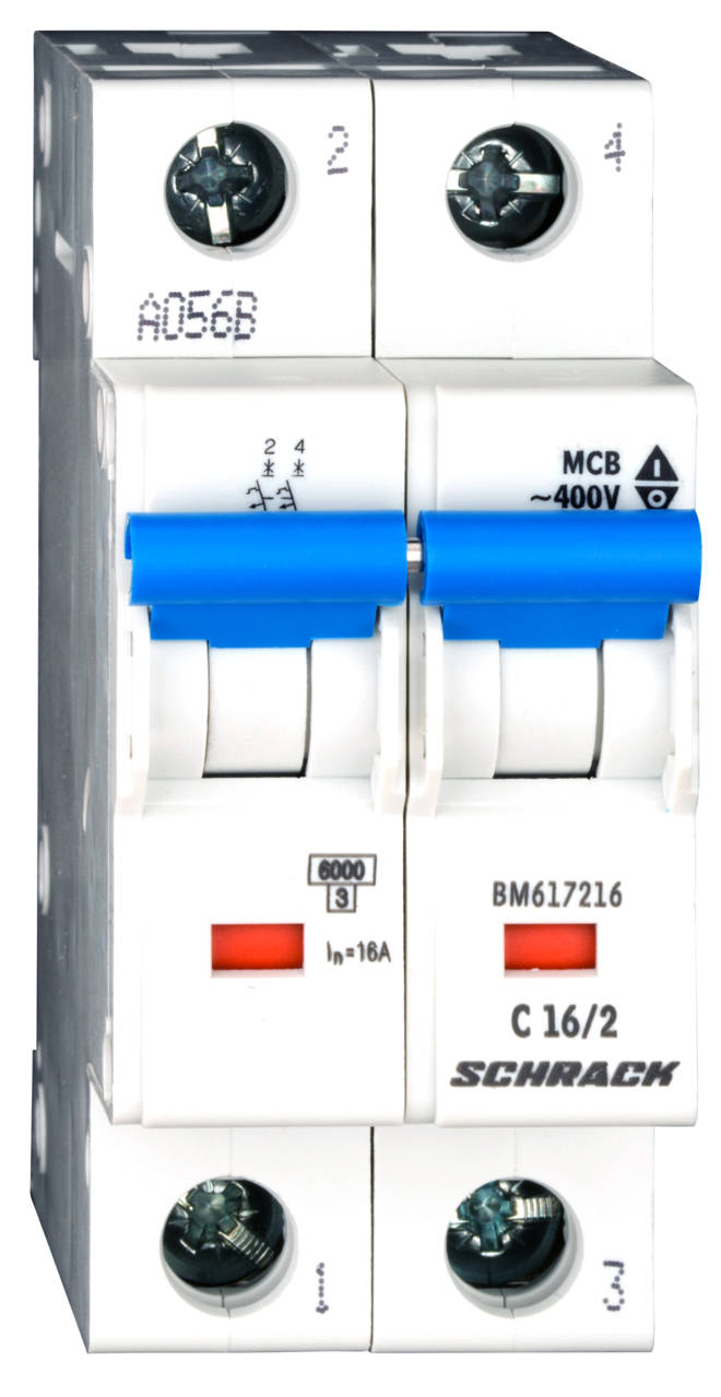 BM617216 Kismegszakító 2P C 16A 6kA