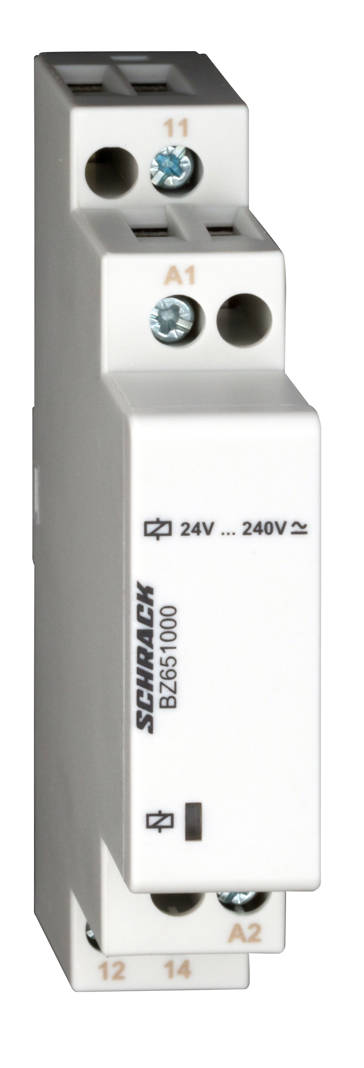 Sorbaépíthető relé, 1v, 24-240VAC/DC, 8A, 1KE