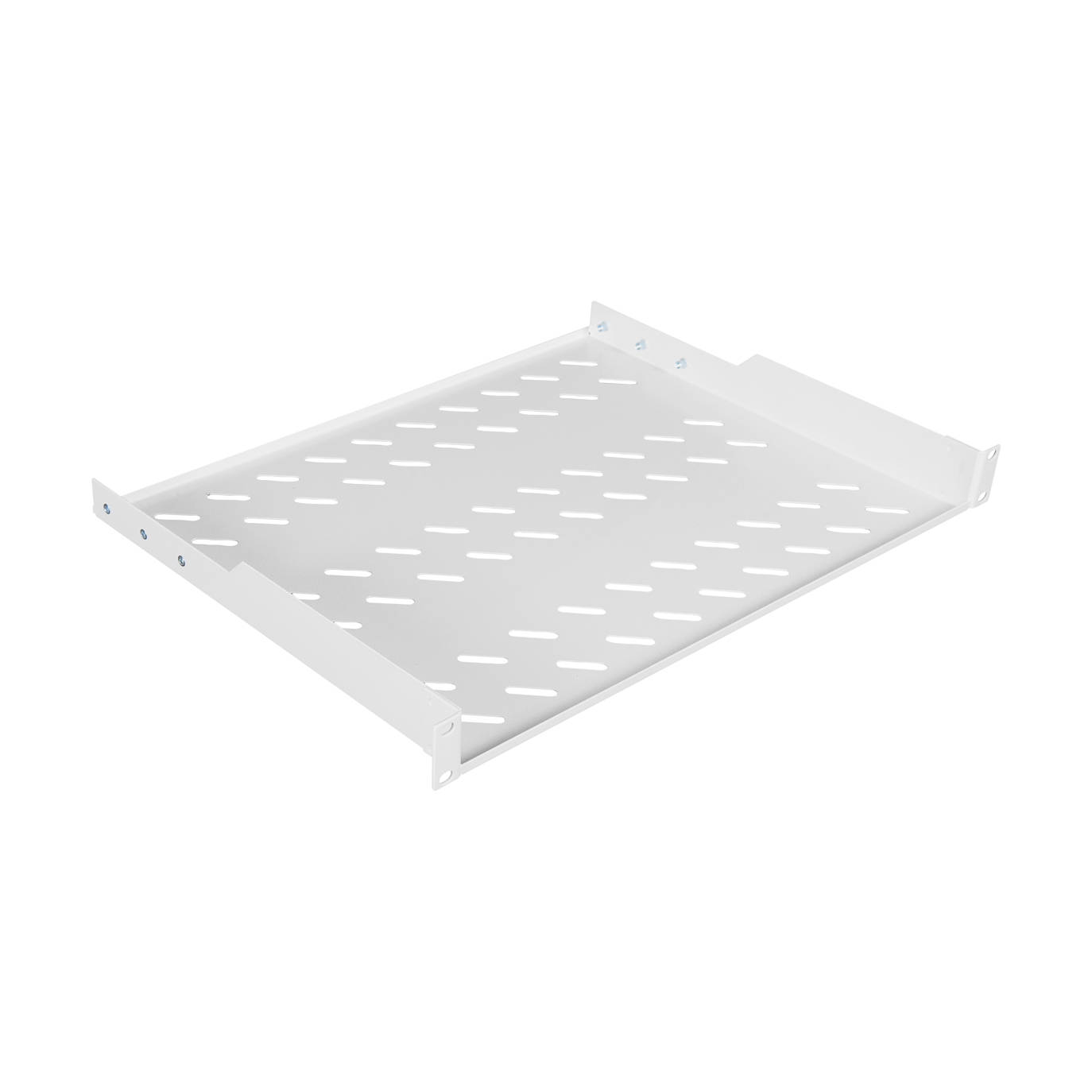 19"-os polc, fix beépítésű, 1U
