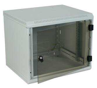 Rack 19" fali szekrény 12U RAL7035 IP30