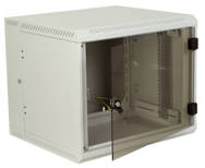 Rack 19" fali szekrény, kétrészes 12U RAL7035 IP30