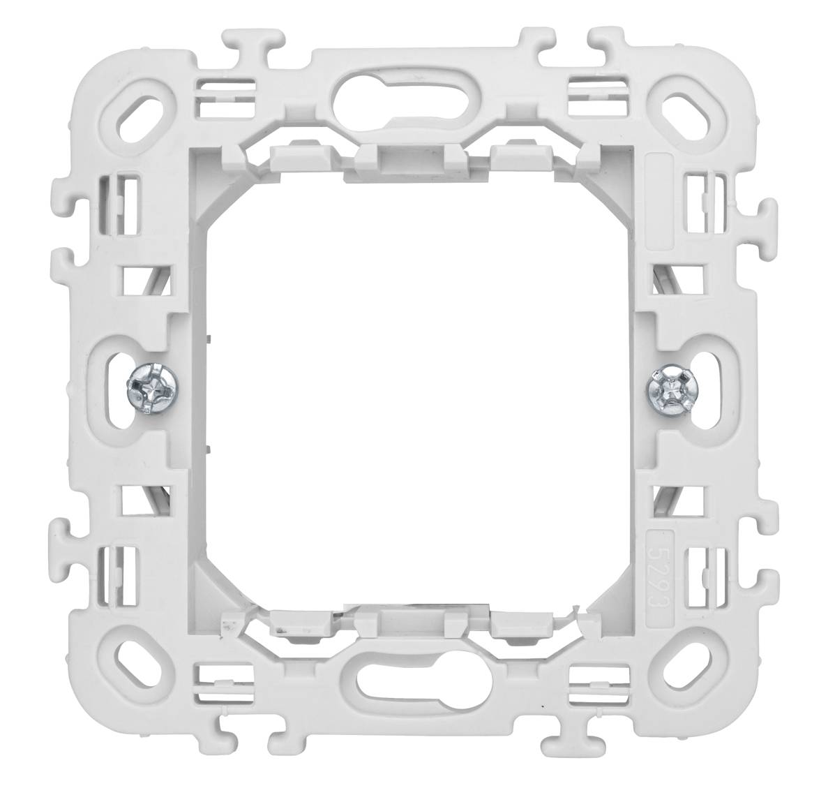 VISIO 45 Beépítő keret, karommal, 2 modul