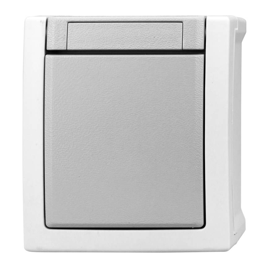 VISIO IP54 Falon kívüli nyomógomb, rugós csatlakozás, EV210019--