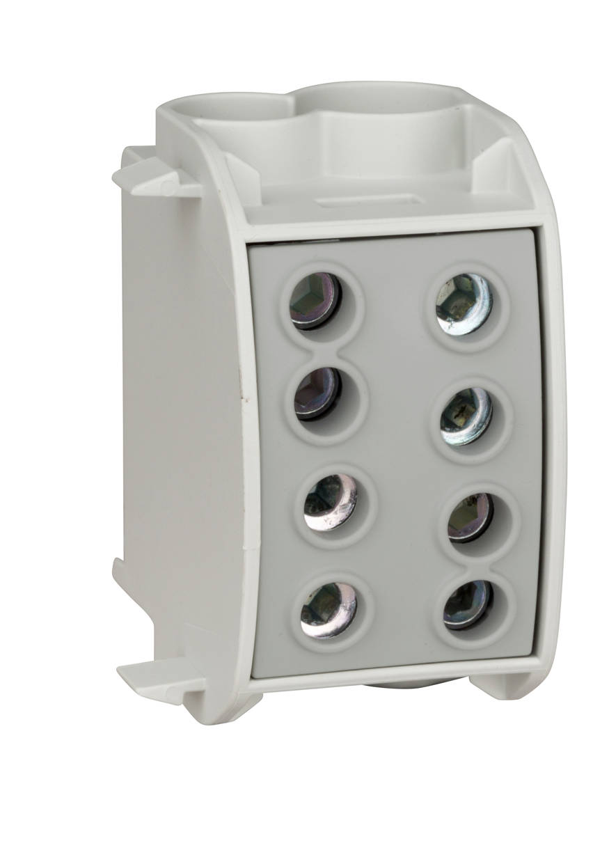 HLAK 70-1/4 Fővezetéki leágazó, Szürke, 300/185A Cu/Al, 2x70mm2 / 2x50mm2, Schrack
