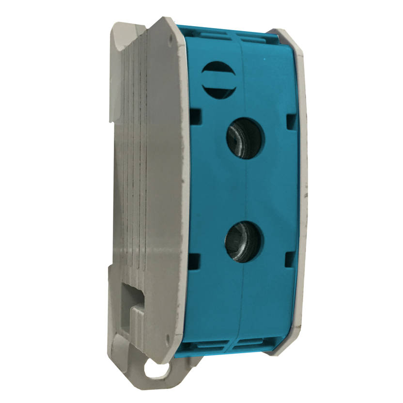 KE61.2 univerzális összekötő 1P Kék Al/Cu 6-50mm2 max.150A, Schrack IKA21320