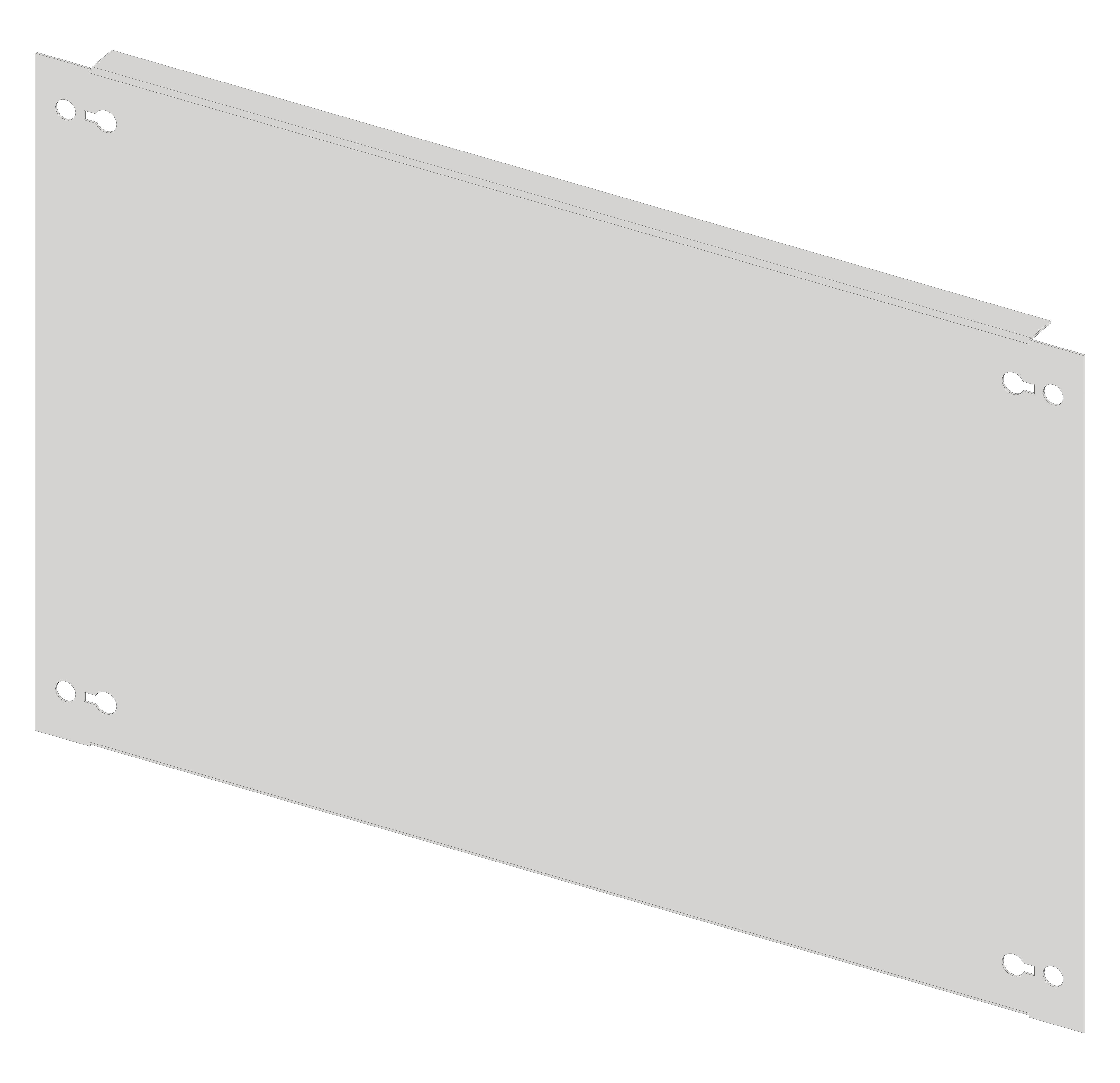 Modul 2000 Homloklap fém 2B73, teli