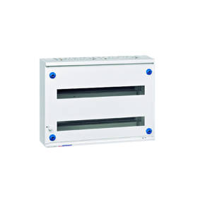 Modul160 falon kívüli maszkos elosztó 2x24KE, IP30, RAL9016