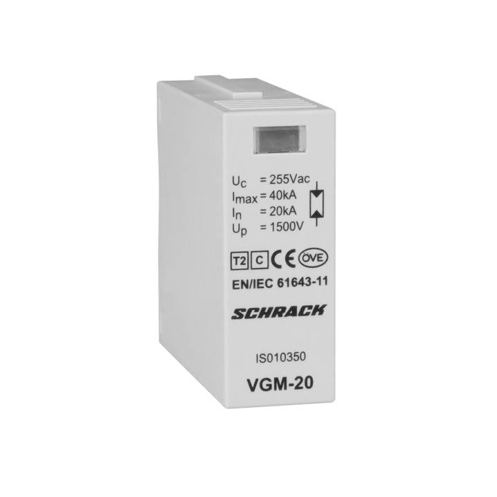 Túlfesz. levezető betét Vartec TII (C) VGM 255V/20kA