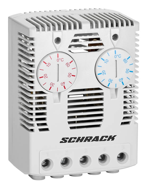 Termosztát 2x 0-60°C 1NO/1NC hűtés/fűtés, IUK08563