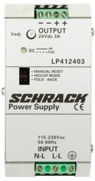 Kapcsolóüzemű tápegység 230VAC/12VDC, 10A