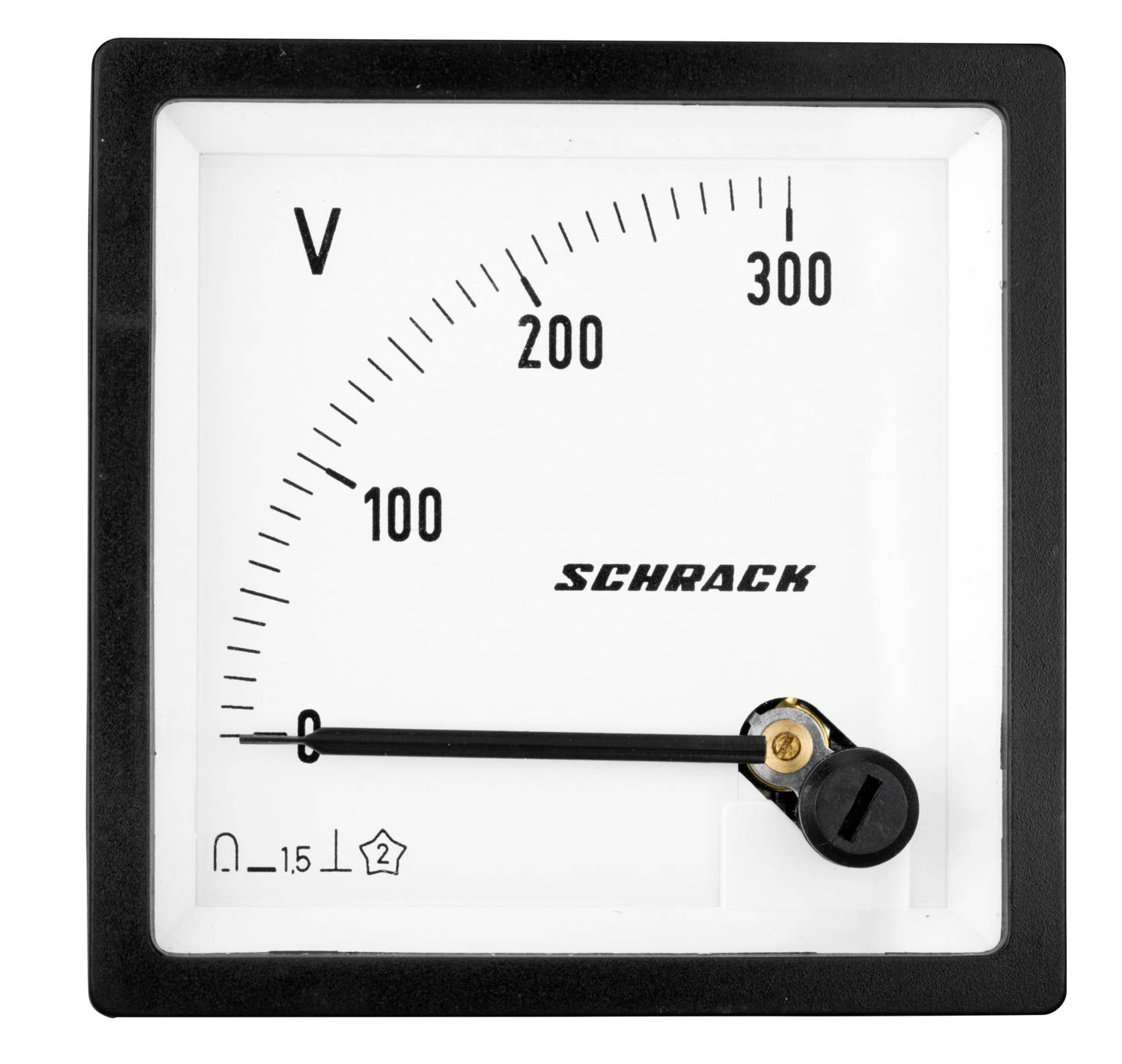 72 DV Egyenáramú voltmérő 72x72mm, 300V DC