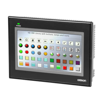 NB7W-TW01B-V1 7" WVGA (800 x 480 pixel), TFT color, Ethernet + USB Host