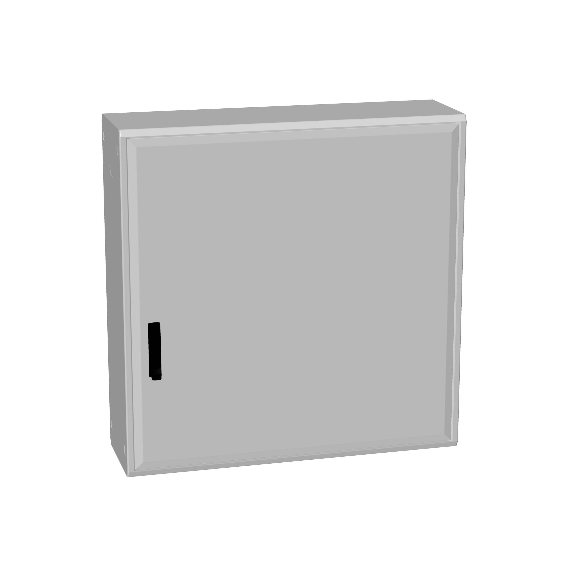 Maxipol müa. szekrény 1000x1000x312mm alul/felül zárt, 1 ajtós IP55