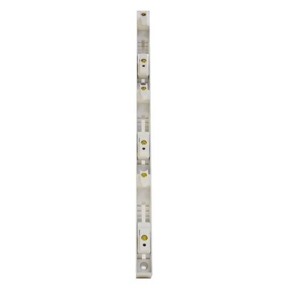Gyűjtősíntartó 3p, 30-120x10, 2T, 3T sínhez, 185mm, fúrásm.