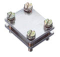 Síntoldó kapocs 5/10mm v. lapos sínekhez, kapocstér 30x30mm