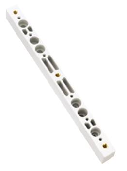 Gyűjtősíntartó 3p, 30-120x10 sínhez, 185mm-es sínrendszer