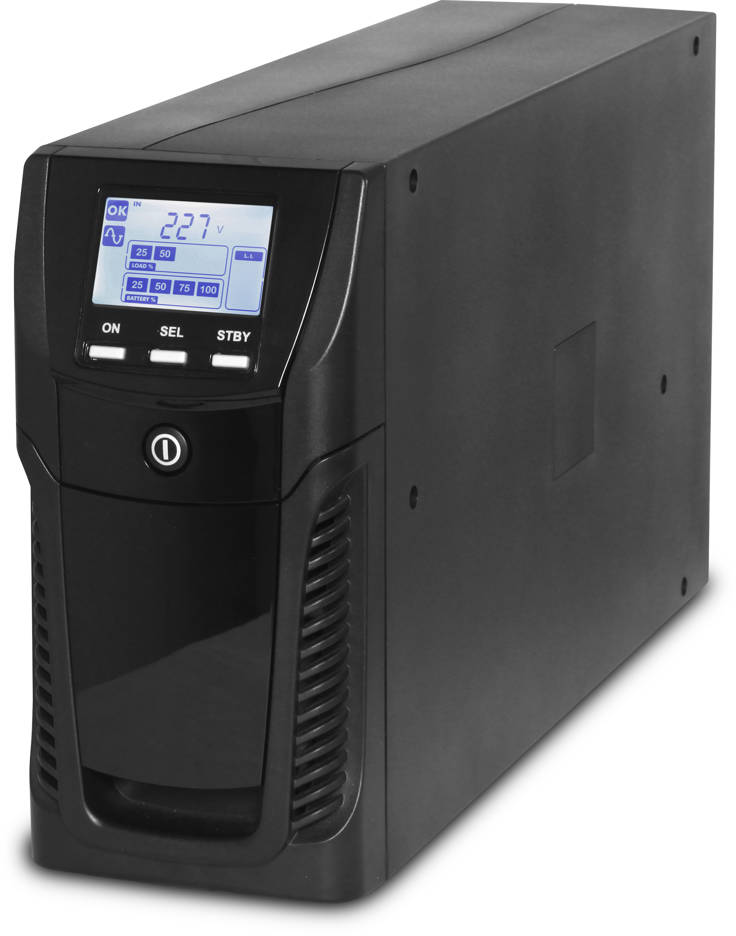 Dialog Vision Tower UPS 1000VA/1050W 1/1fázisú, hál. int.