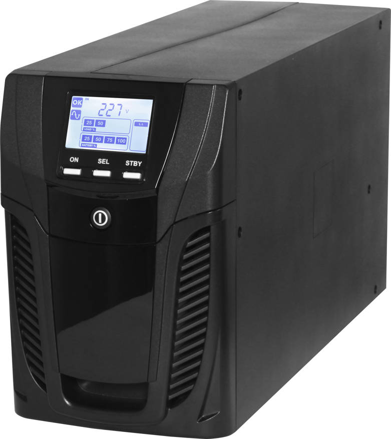 GENIO Flex Plus Tower szünetmentes 1.5kVA/1200W, 5perc, 1/1