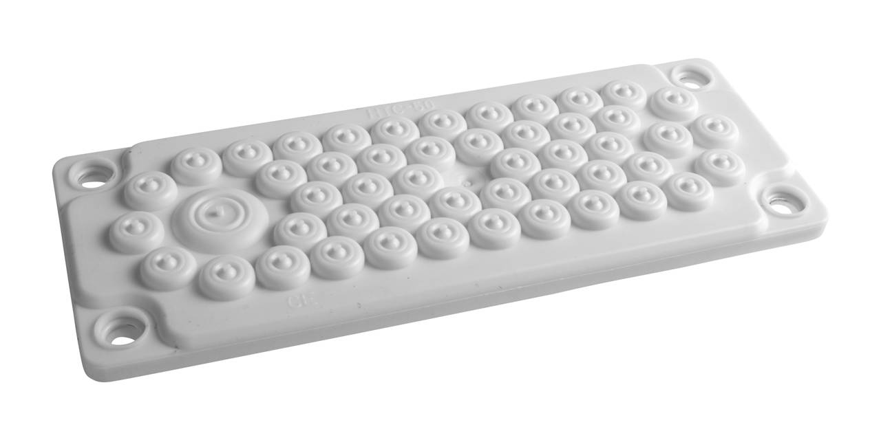 WSTBT2150G Műanyag kábelbevezető, WSTVBF-hez, 50 bevezető, IP65