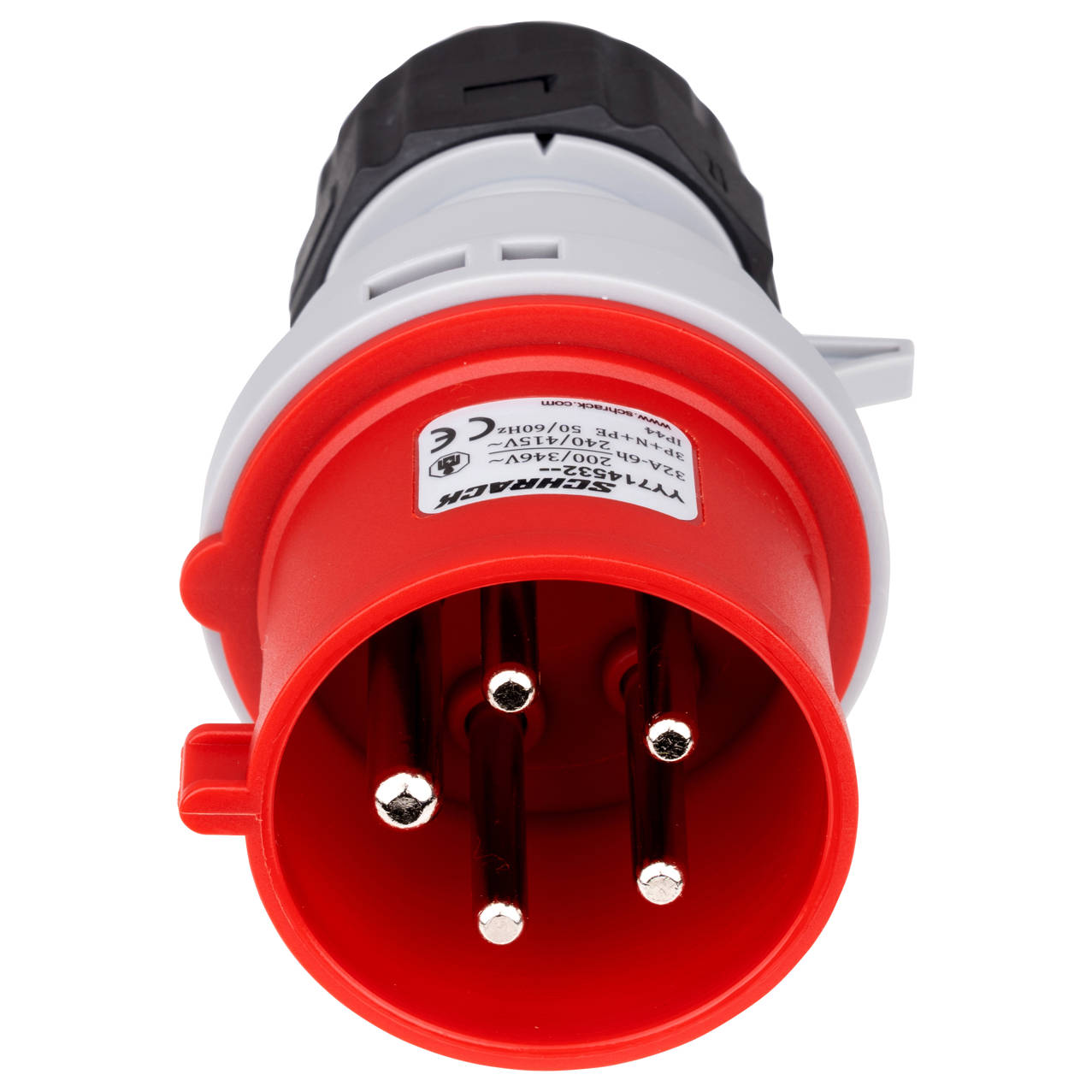 CEE lengő villa, 5 pólusú, 32A, 400V, IP44