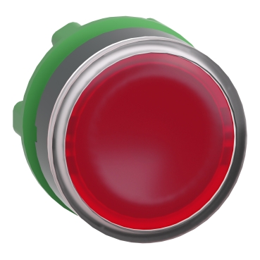 ZB5-AW343 LED világító nyomógombfej, Piros