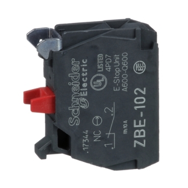 ZBE-102 érintkezőblokk, 1ny