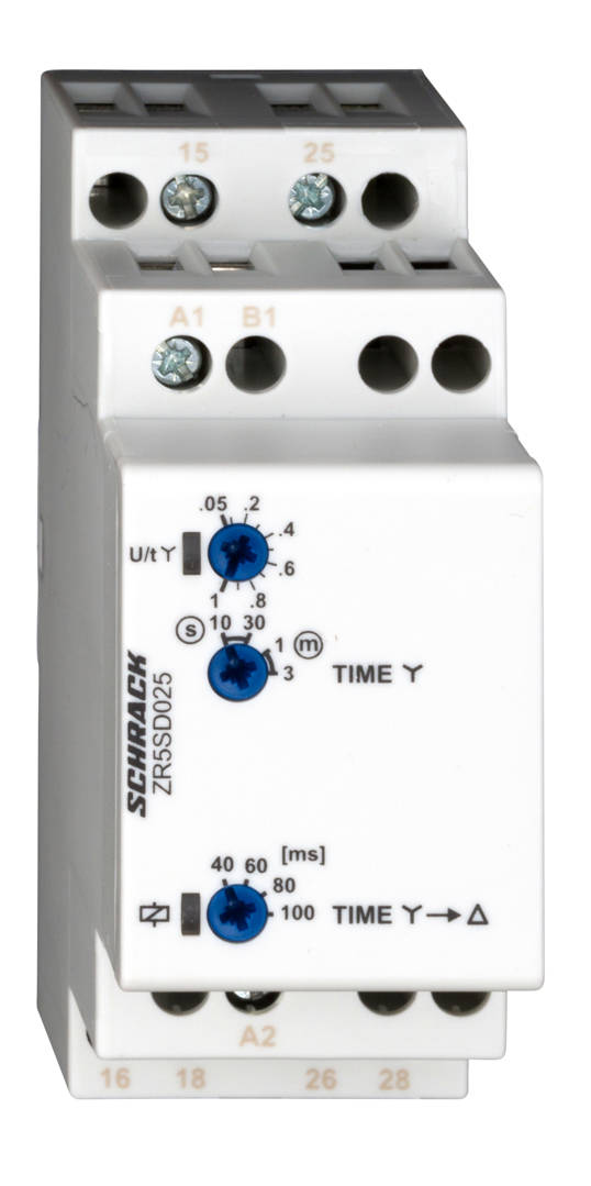 Csillag-háromszög (S) indító relé 12-240V AC/DC, 2v, 8A,2KE